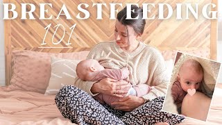 BREASTFEEDING 101  Everything You Need To Know [upl. by Adnawt]