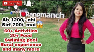 Rangmanch Farms Gurgaon60Activities Games and rides30 Meals option  Everything Unlimited 700 [upl. by Ennayllek]