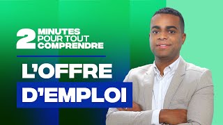 2 minutes pour tout comprendre  Loffre demploi [upl. by Madden]