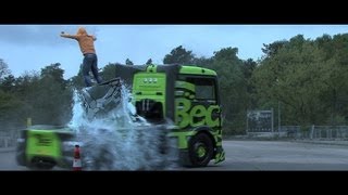 BecxTDS Racing Semi Truck Drift Gymkhana 1 [upl. by Nyraf]