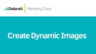 SFMC How To Create Dynamic Images in Salesforce Marketing Cloud [upl. by Sirdi]