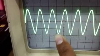 Experiment1 CRO Amplitude amp Frequency calculation [upl. by Eitak864]