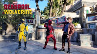 Guardians of the Galaxy Deadpool amp Wolverine Dance Off  Disneyland Resort [upl. by Yeruoc]