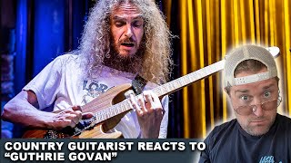 Country Guitarist Reacts to Guthrie Govan Compilation  Epic [upl. by Evania450]