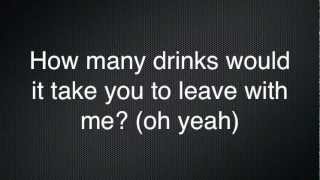 Miguel  How Many Drinks Lyrics [upl. by Refinej477]