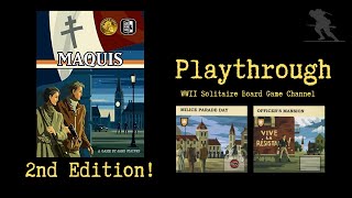 Maquis Second Edition  Playthrough Milice Parade Day  Officers Mansion [upl. by Darrill]