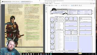 Grayhawk  Halfling Barbarian Totem Warrior 8  DampD 5E Character Creation Workshop [upl. by Netsrijk]