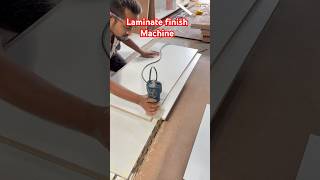 Laminate finish machine interior furniture shots viralshort youtube trending [upl. by Wallraff952]