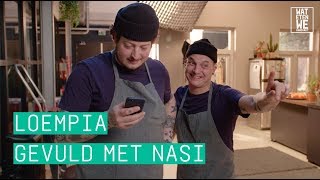 24Kitchen  Wat Eten We Vandaag Afl 47 Job amp Perry’s loempia gevuld met nasi [upl. by Beutner]