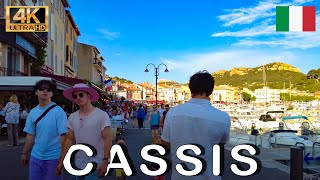 Cassis  the black pearl of the French Riviera  Walking in 4K [upl. by Xanthe95]