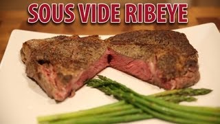 Best Sous Vide Ribeye  How to Sous Vide Steaks [upl. by Olli563]