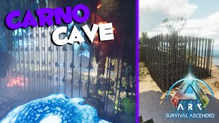 How To Build Carno Cave On Ark Survival Ascended [upl. by Moulton983]