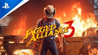 Jagged Alliance 3  Console Announcement Trailer  PS5 amp PS4 Games [upl. by Aikam]