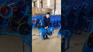 Part 42 Wheelbarrow electric trolley kola salad grain good helper in the construction industry [upl. by Ferd]