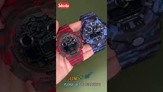 Gshock Camouflage Look Ga110 vs Ga700 gshock casio shortsfeed [upl. by Friede]