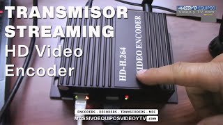 😎 Transmisor Streaming HD Video Encoder [upl. by Sesmar]