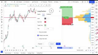 Plan Your Trades With The Long and Short Position Tool Tutorial [upl. by Solange]