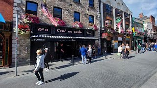 LIVE MUSIC IN DUBLIN PUBS  TEMPLE BAR [upl. by Soirtimid]