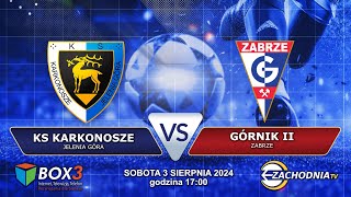 Transmisja meczu KS Karkonosze vs Górnik II Zabrze [upl. by Onairda]