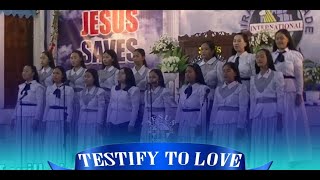 JMCIM  Testify To Love By Avalon  Youth amp Singles Choir  November 09 2024 [upl. by Resee]