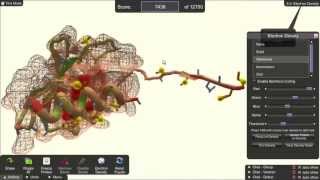 Foldit Intro Puzzle 53 Electron Density Target Score 12750 [upl. by Amhsirak]