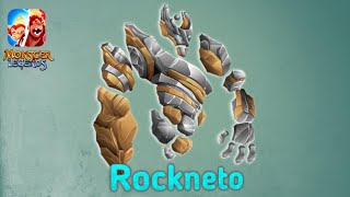 How to breed Rockneto in Monster Legends [upl. by Adnalor]