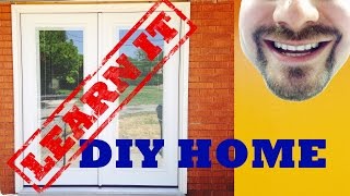 Blinds in Glass Patio Door Install  FIX IT [upl. by Rovelli]