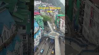 Gangtok Ropeway view [upl. by Broddy]