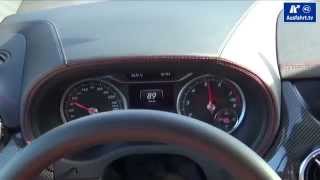 2015 MercedesBenz B250 4MATIC AMG Line 0100 kmh Beschleunigung Tachovideo 065 mph acceleration [upl. by Jaal946]