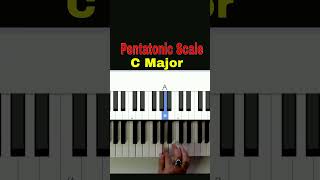 Piano Beginner Tips  Pentatonic Scale C Major [upl. by Leuqar]