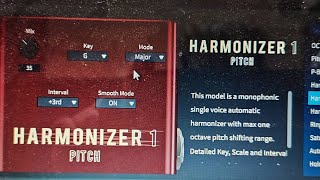 Harmonizer Valeton GP200 tutorial [upl. by Tuttle]