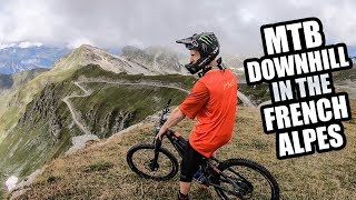 MTB DOWNHILL IN THE FRENCH ALPES [upl. by Earissed]