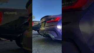 AWE touring exhaust Bmw M340i music bmw exhaust [upl. by Oigile286]