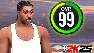 The POWER of a 99 FAT Shot Creator In NBA 2k25 [upl. by Lunnete151]