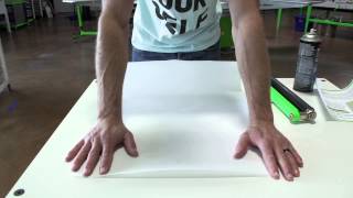 How To Make A Screen for the Action Roller Squeegee for Screen Printing [upl. by Lidah]