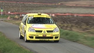 rallye des vignes 2013 ES4 cru Régnié renault clio ragnotti régis MARTINSébastien MORIN [upl. by Yaned186]