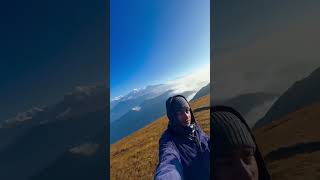 Pikey peak best view point in solukhumbu  Short day hike from kathmandu nepal traveldestinations [upl. by Howenstein]