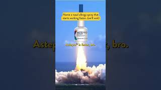 Space X Fast nasal allergy symptom relief [upl. by Doran]