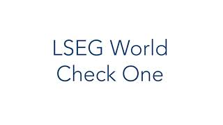 Incorporate LSEG World Check One into Your TPRM Program  ProcessUnity LSEG Connector [upl. by Wayolle]