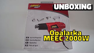 Opalarka MEEC 2000W z marketu JULA  Unboxing  Rozpakowanie [upl. by Vincenta]