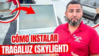 Tragaluz Skylight En Techo Plano [upl. by Nodyroc]