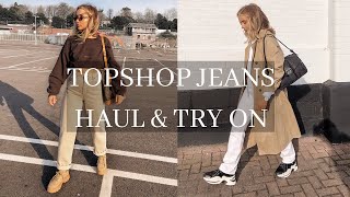 TOPSHOP JEANS HAUL amp TRY ON  New Season Shapes  amyfuchsia [upl. by Adikram]