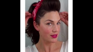 6 PIN UP looks for BEGINNERS  QUICK and EASY VINTAGE RETRO hairstyles  Fitfully Vintage [upl. by Anivel]