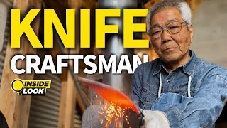 Inside Look at Daily Life of the Japanese knife maker who carry on the 450 year old tradition [upl. by Attenaej]