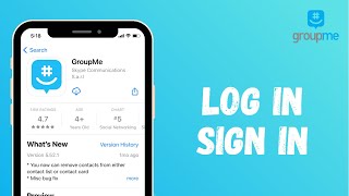 Login GroupMe [upl. by Hussar211]