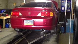 02 Acura RSX TypeS Thermal RampD Exhaust [upl. by Fish]