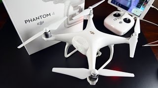 DJI Phantom 4 Unboxing amp Review [upl. by Yemiaj]