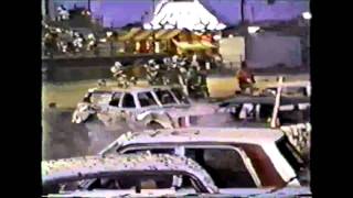 Medina county fair  demo derby 1990 [upl. by Lenor]