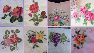 Very Beautiful amp Stunning Cross stitch patterns ideas [upl. by Asillam]