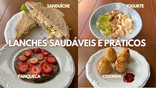 RECEITAS SAUDÁVEIS PARA O LANCHE DA TARDE  receitas fáceis rápidas e deliciosas [upl. by Yetty]